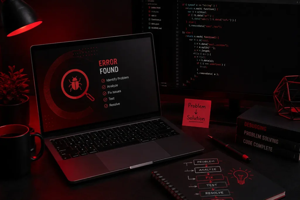 Web development problem solving services
